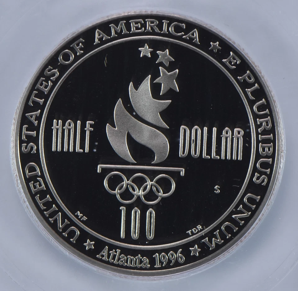 1996-S Olympic Soccer Commemorative Half Dollar PR70 DCAM ICG *0832 - Image 4 of 4
