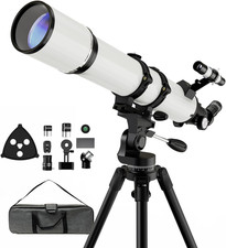 Astronomy Telescope for Adults  Beginners, 90Mm Aperture 800Mm Focal Length Por