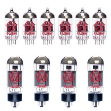 Replacement Valve Kit for Peavey 5150 MKII Head (5 x ECC83 1 x Balanced ECC83...