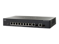 Cisco  (SRW2008MP-K9-NA) 10-Ports External Switch Managed