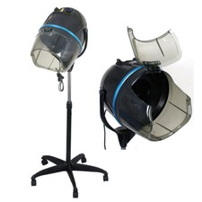 1300W Adjustable Hooded Hair Dryer Portable Floor Bonnet Hair Stand with Wheels
