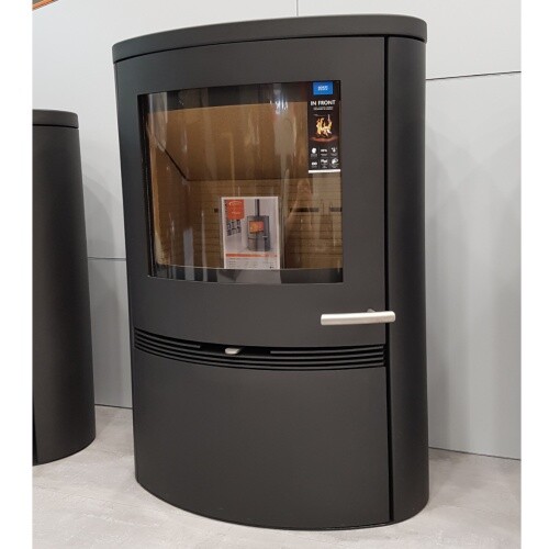 TT22HS-Black Kaminofen mit Schwarz-lackierten Sandstein 7kW - Bild 6 von 12