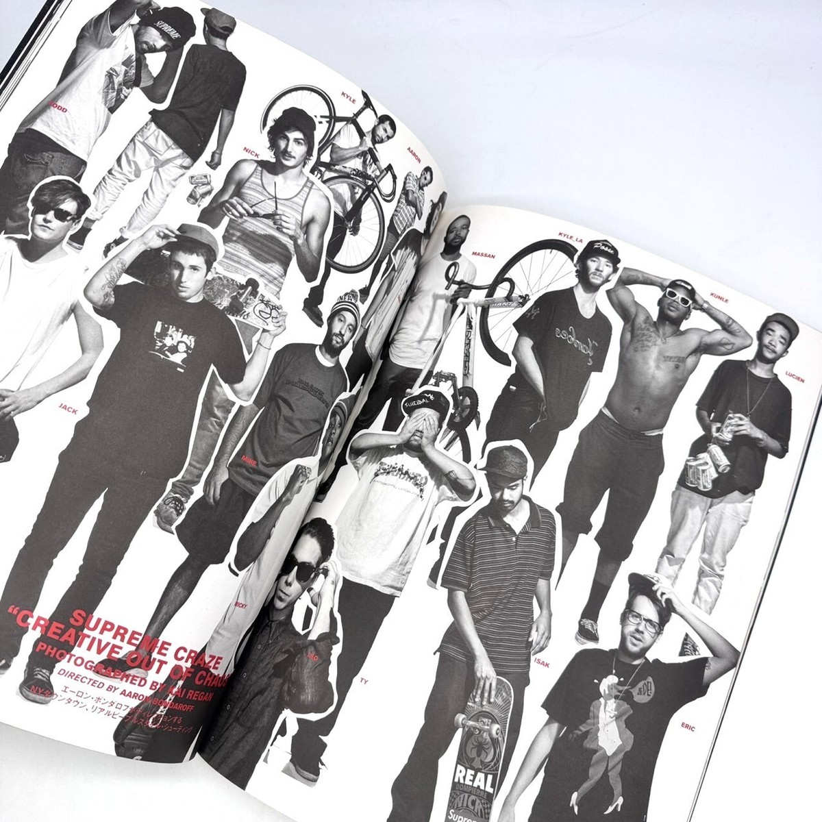 Supreme Vol Volume 4 Full Sticker Book Magazine Catalog for sale