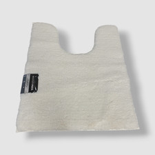 Madison Park White Signature Contour Bath Rug  20" x 24"