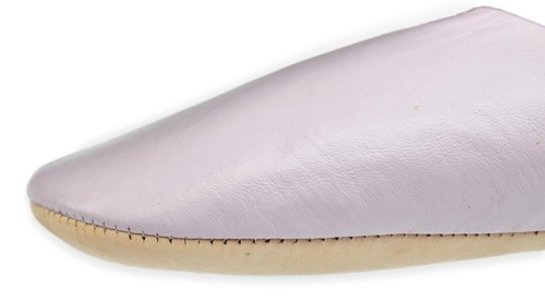 MOROCCAN LEATHER BABOUCHE SLIPPERS SHEEPSKIN SLIDES MULES WOMENS **HANDMADE** - Picture 35 of 205