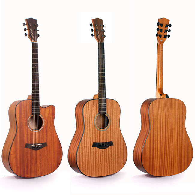 FULL SIZE TOP SOLID ACOUSTIC GUITAR eBay