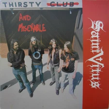 SAINT VITUS Thirsty And Miserable 12" Ep DOOM METAL Heavy Metal REISSUE Black 