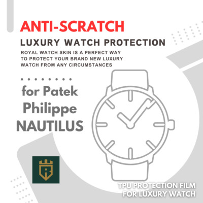 for Patek Philippe Nautilus Royal Watch Skin Watch Protection Film