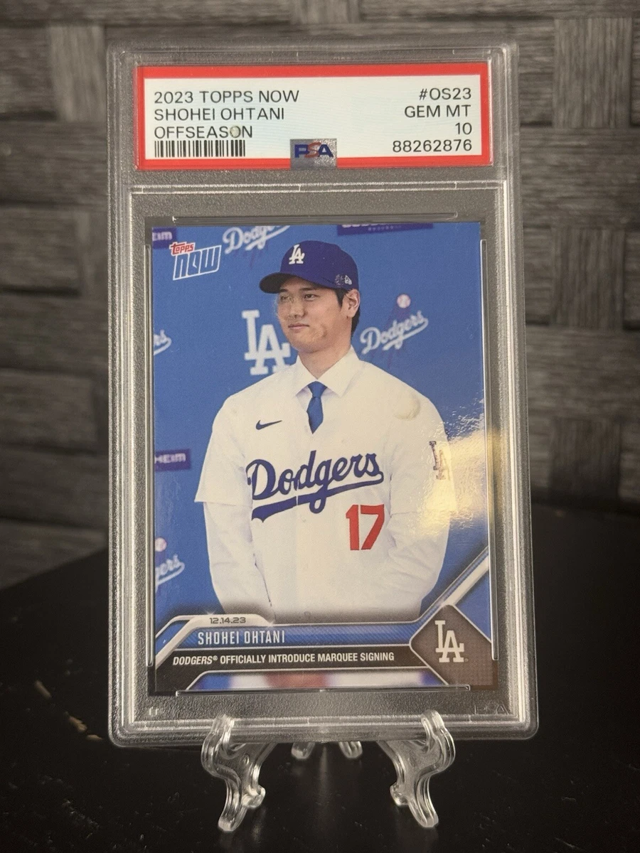 PSA10 2023 TOPPS NOW S.OHTANI/B.RUTH 大谷翔平/ベーブルース Auction