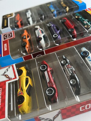 Hot Wheels Nissan, Vetta,Lamborghini 5 pack Huracán Murciélago