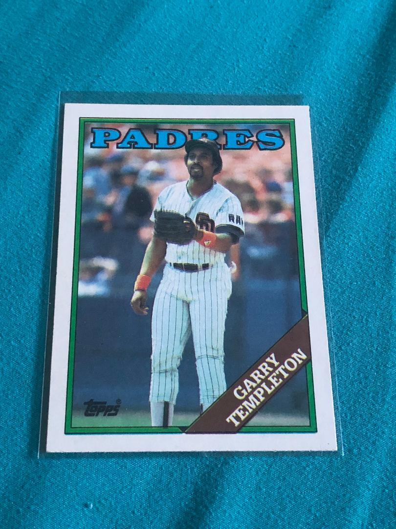 1988 Topps Baseball #640 Garry Templeton San Diego Padres