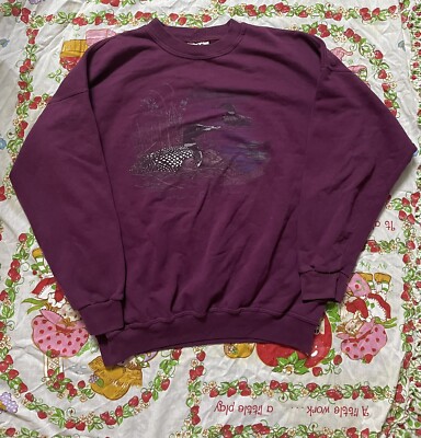 vintage 80s 90s ladies northern reflections cute ducks sweatshirt. Size X-large?