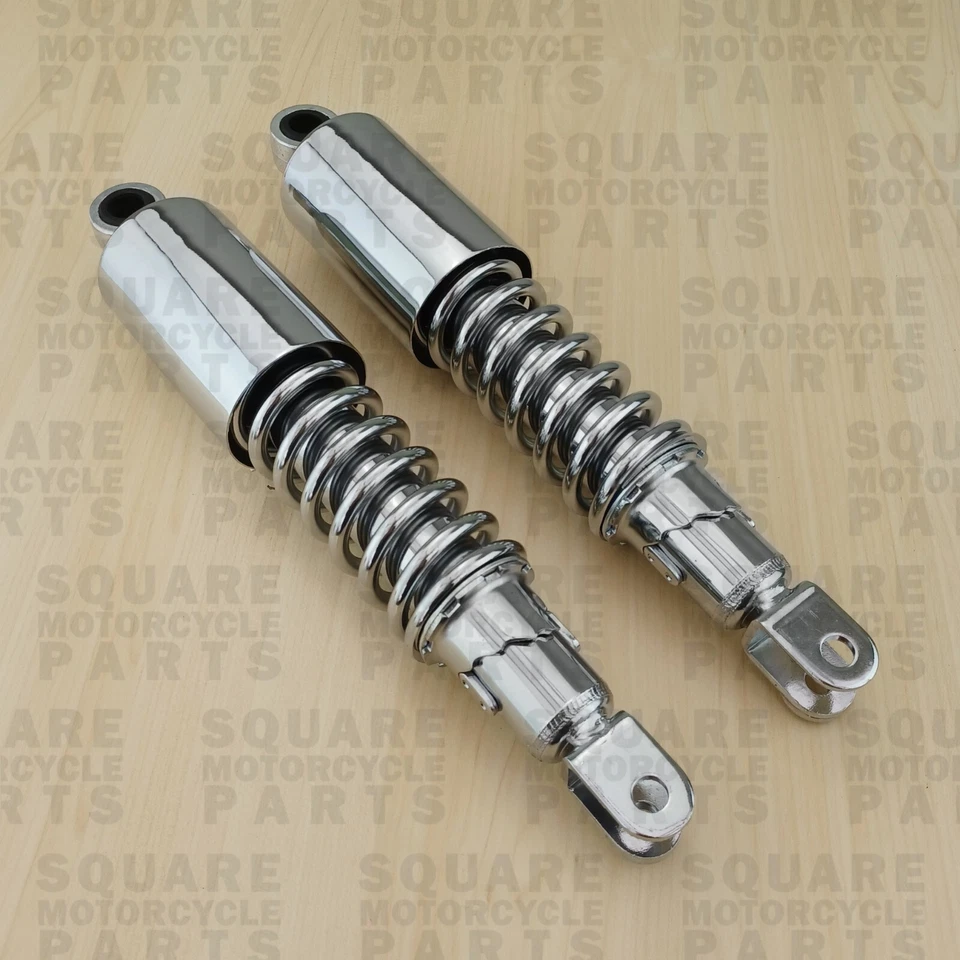 SMP Ammortizzatori Posteriori Honda CB350 CB360 CB500 CB 500 Ammortizzatori Cromati 317mm Pin/Forcella