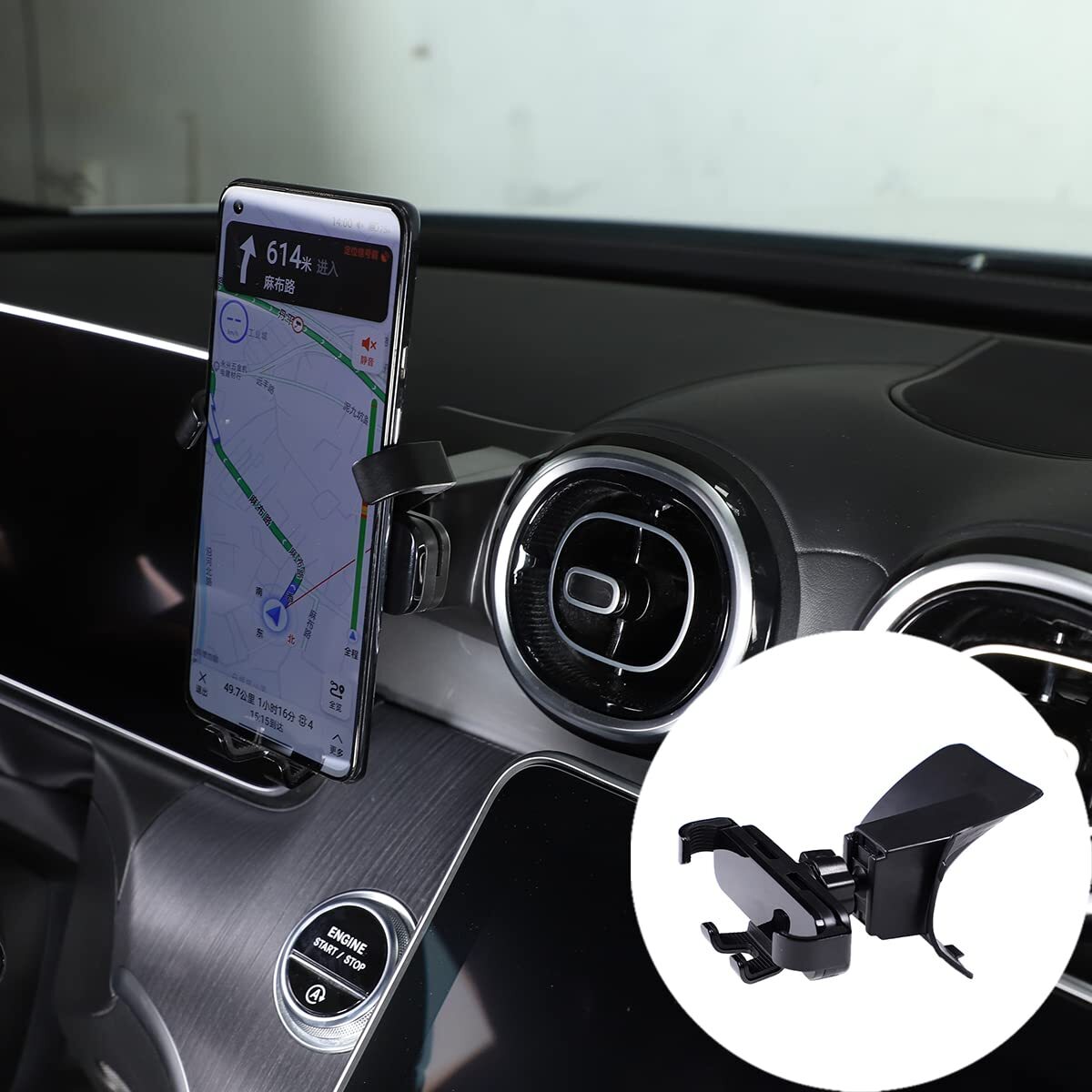 Universal Car Phone Mount for iPhone 14/13/12 & Samsung Galaxy S21/Note20-image