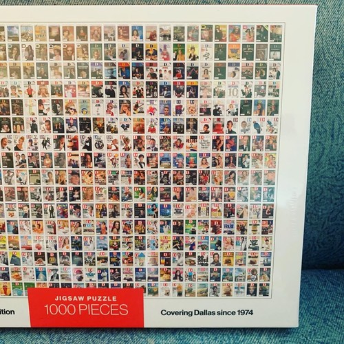 D Magazine Limited Edition 1000 pc “Covering Dallas since 1974” Jigsaw Puzzle - Picture 2 of 7