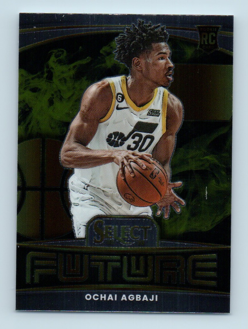 2022-23 Panini Select Future Ochai Agbaji Rookie Utah Jazz #3