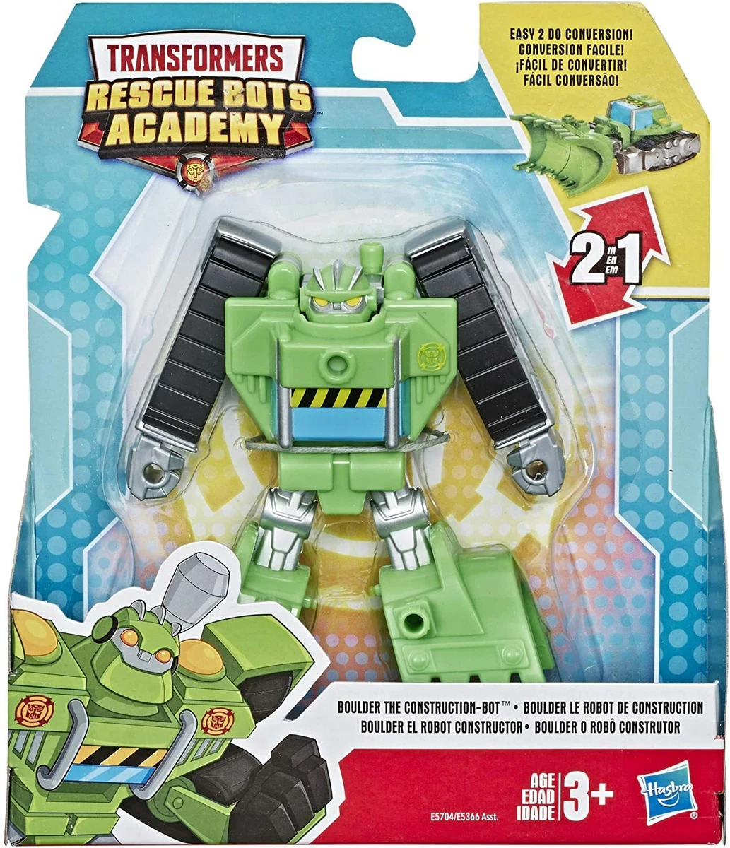 Transformers Rescue Bots Academy Boulder Bumblebee Heatwave Hot