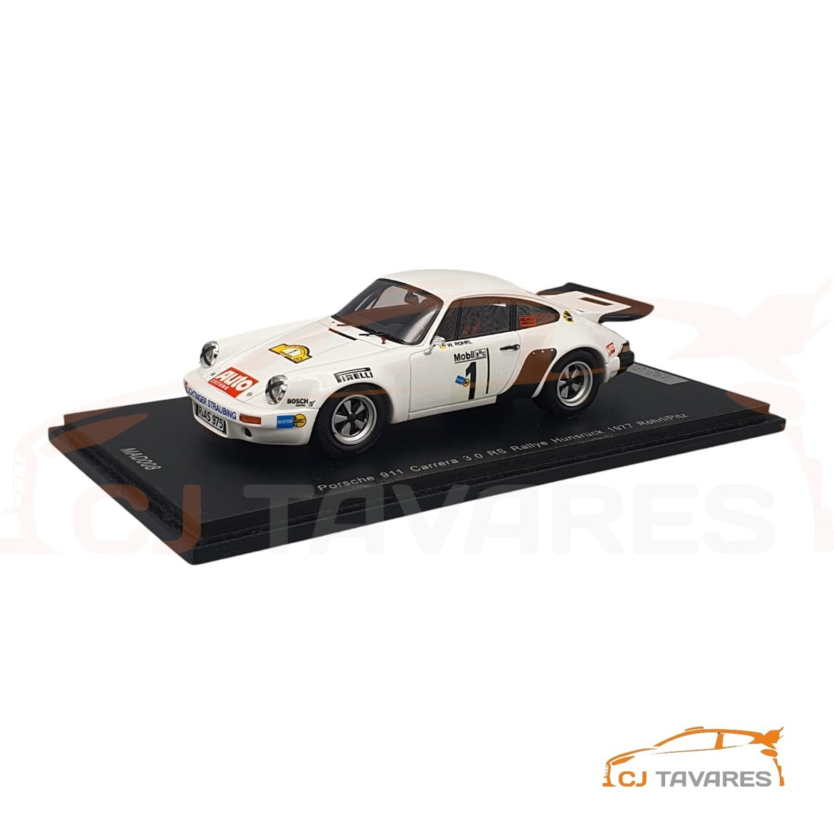 SPARK MAD008 PORSCHE 911 CORSA 3.0 RS #1 ROHL - PITZ RALLY