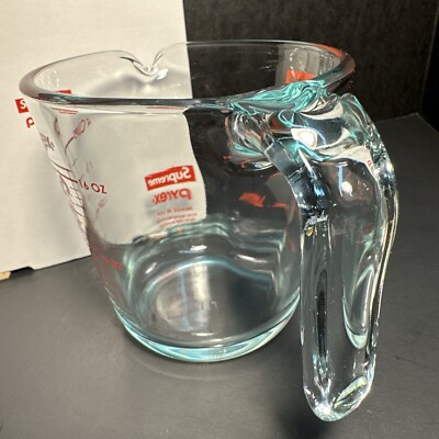 Supreme Pyrex 2 Cup Measuring Cup FW19 Accessories Bogo | eBay