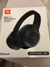 JBL E65BTNC Wireless Over-Ear Noise-Cancelling Headphones with Mic and