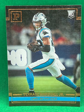2021 NFL CHRONICLES TERRACE MARSHALL JR. PANTHERS BRONZE ROOKIE CARD #PA-31