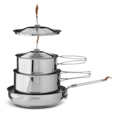 Primus CampFire Cookset Stainless Steel Small Edelstahl Kochtopfset