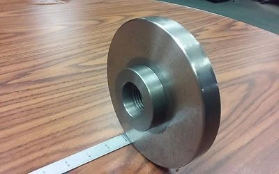 CME 1-1/2"-8 Semi-Finished adapter Plate for 6" LATHE CHUCKS #ADP-06-1128SM- NEW