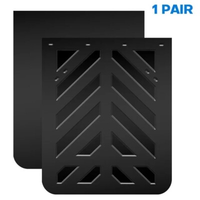 2 x Mud Flaps Thickened (10mm) Rubber Flaps Cover for Truck Trailer 30 x 24'' 