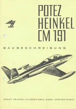 Potez-Heinkel CM-191 Potez CM191 Aircraft Manuals Archive 1960's PDF prototype