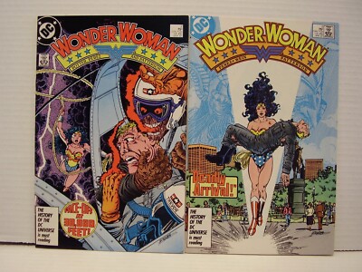 WONDER WOMAN #2 & #3 - GEORGE PEREZ NEW POST CRISIS - UNREAD VF/NM ...