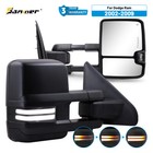 Pair Switchback Power Heated Tow Mirrors For 2002-2009 Dodge Ram 1500 2500 3500