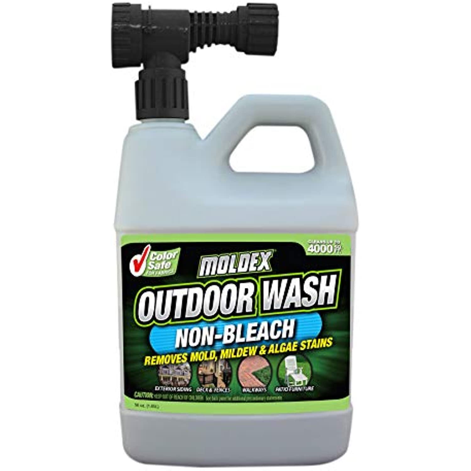 Moldex Mold, Mildew & Algae Stain Remover NonBleach Outdoor Wash, 56 oz eBay