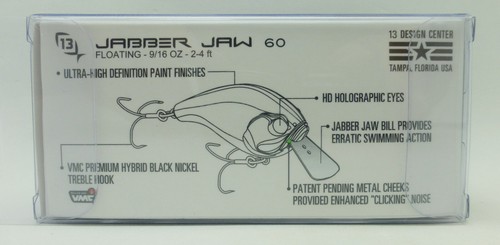 13 Fishing Jabber Jaw 60 Floating Crank Bait Rusty Bream JJC60-1 - Picture 3 of 3