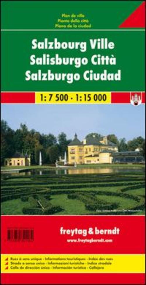 Thumbnail - Salzburg Stadt, Stadtplan 1:7.500 - 1:15.000 | (land-)karte | Deutsch
