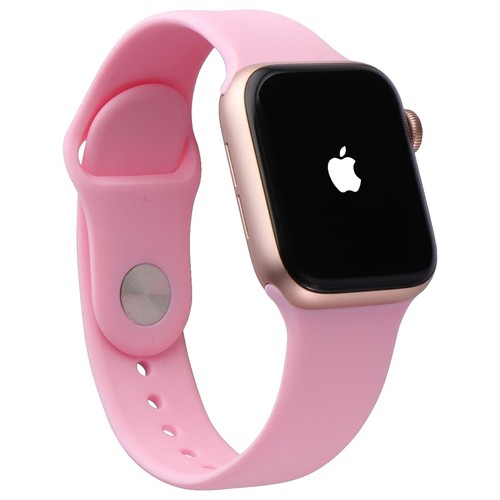 kate spade Pink Silicone Watch Band with Red Lip Print Pink Scalloped Silicone 38 49mm Band For Apple Watch® | Kate  main image 4