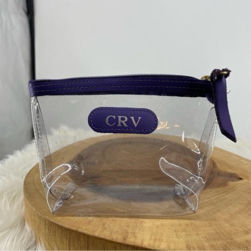 Jon‎ hart clear pouch purple “CRV” - Picture 1 of 5