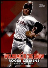 Roger Clemens 2022 Topps 5x7 Welcome to the Show #WTTS-17 /49 Red Sox
