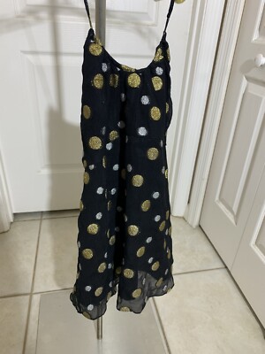 Express Design Studio Black Top Women s Size S Design Zipper Back Shoulder Strap