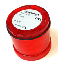 Werma Elemento LED EVS 64414055, IP65, Rojo, Dispositivos de Señalización, Elemento de Flash