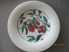 hutschenreuther porcelain plate with cherries