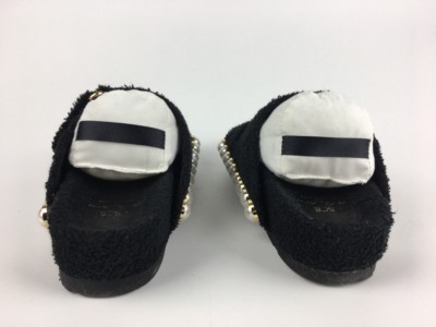 ★SUECOMMA BONNIE★ Cle muleblack DG2CS25001BLK Suecomma Bonnie Embellished Black Sandals - Size EU 37 SCB