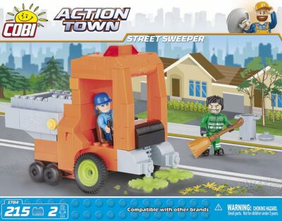 COBI 1784 - Action Town - Street Sweeper - 215 Teile