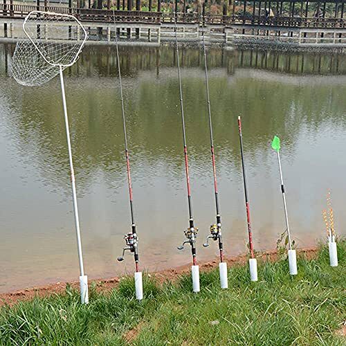 Fishing Rod Holder 4 Pack Fishing Pole Holders Ground Rod Holders for