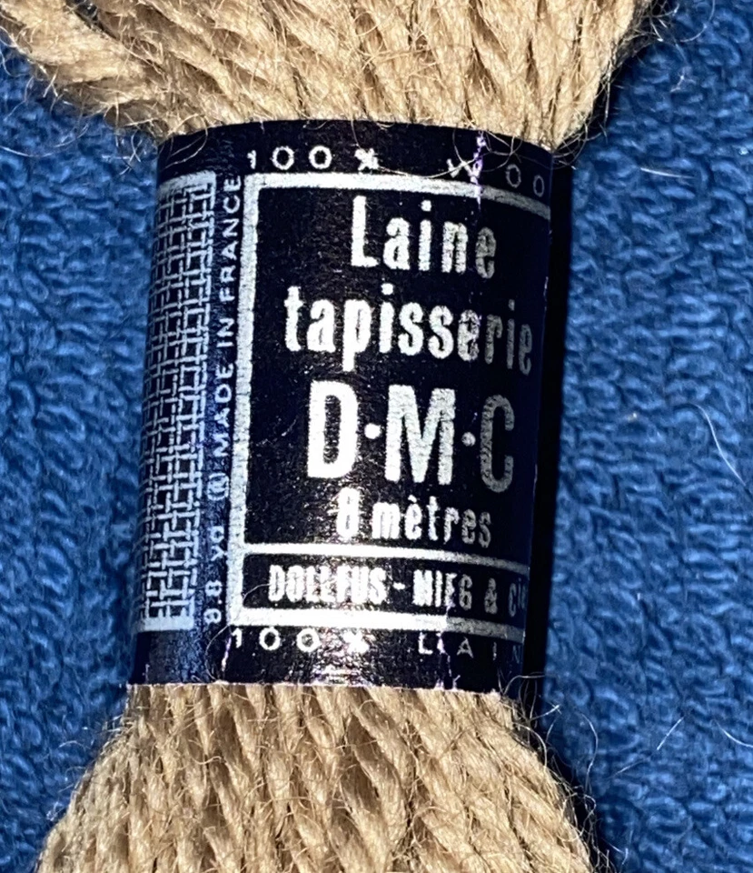 DMC Laine Tapisserie France 100% Wool Tapestry Yarn - 1 Skein Brown 7413 - Image 3 of 4