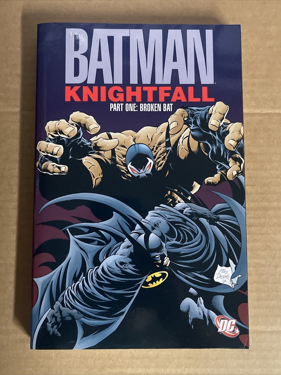 BATMAN KNIGHTFALL PART 1 BROKEN BAT TRADE PAPERBACK DC COMICS