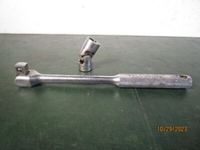 Vintage Proto 3/8" Drive Breaker Bar 5265 Made in USA 7.5" Long & 1/2 Swivel Soc