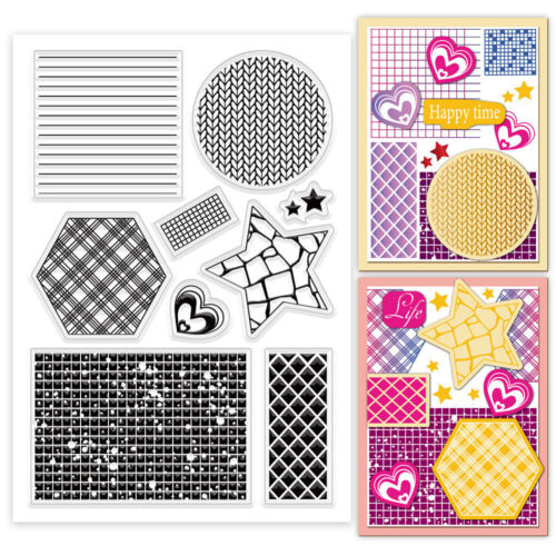 1sheet PVC Plastic Clear Stamps for Scrapbooking Photo Album tive