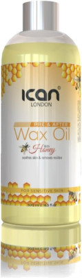 Ican London After Care Wachsöl mit Honig beruhigt die Haut & entfernt Rückstände 500ml