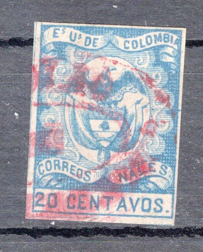 COLOMBIA, SC # 47 a, USED