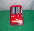VINTAGE 1940's WOLVERINE METAL TIN TOY ADDING MACHINE No. 39 with Original Box